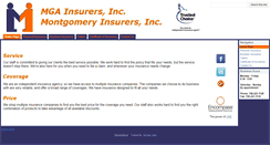 Desktop Screenshot of mgainsurance.com